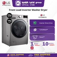 LG 20kg/10kg F2720RVTV Front Load Washer Dryer Washing Machine with Steam WAH LEE STORE