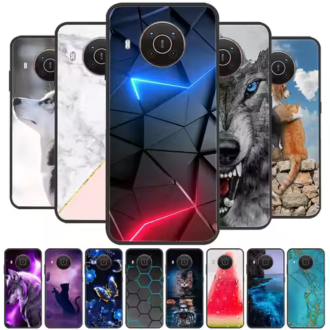 For Nokia X20 X10 Case Phone Cover Silicone Soft TPU Back Cover for Nokia x10 Case for NokiaX20 X 20