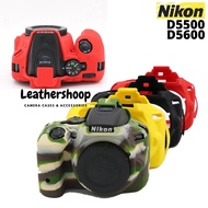 Case Nikon D5500 D5600 Cover Rubber Karet Body Pretector