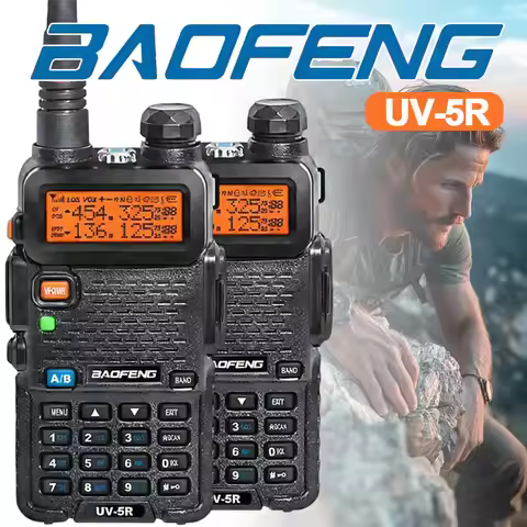 Baofeng UV-5RX Walkie Talkie Multi Band Wireless Copy Frequency Air Band AM FM Radio 128CH Amateur T