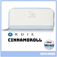 【Japan Quality】ARDIE Wallet Cinnamoroll Long Wallet Round Zipper Sanrio CN7 Women's CN7-11WH White /