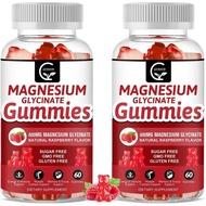 Glycine Gummy 400mg Potassium Supplement, Containing Chelated Malic Acid Complex, Vitamin B6 and Coe