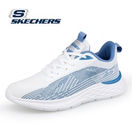 Skechers สเก็ตเชอร์ส รองเท้าผู้ชาย รองเท้าผ้าใบ Men GOrun Consistent Capability Running Shoes - 220369-WHT Arch Fit, Machine Washable, Stretch Fit, Vegan