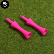 TB 10Pcs 60MM Plastic Golf Tee Pack Step Down Golf Tees For Driver Irons Hybrids Longer Distance Red