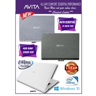 [Ready Stock]Avita Essential 14" Full HD IPS Laptop Windows 10 Home Intel Celeron N4000/4GB/128GB SSD