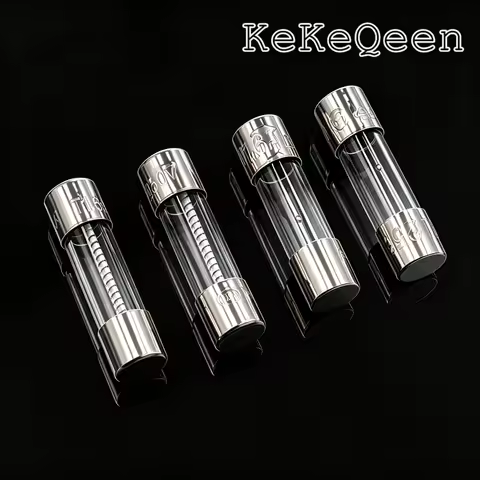 Original New 5*20mm 250V T1.6A 250V Slow Glass Tube Fuse 5X20mm 1.6A 1600mA Time-Lag Glass Fuse