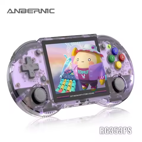 ANBERNIC RG353PS Retro Handheld Game Console 3.5'' IPS Screen Linux OS RK3566 64bit Game Player Buil