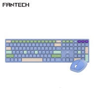 Fantech Pakej Papan Kekunci dan Tetikus Tanpa Wayar Go Pop WK895 dengan Klik Senyap Sokongan Mac & W
