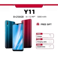 Y11 Android Mobile Phone Dual SIM Ready Stock Budget Phone 6.35" ScreenTelefon Murah Berbaloi Shonae