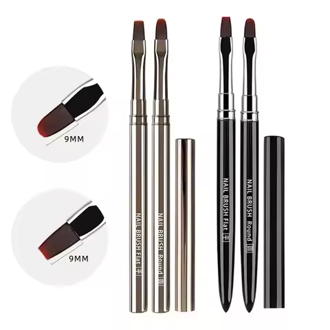 Nail Glue Phototherapy Pen UV Gel Brush Pen Acrylic Nail Art Painting Drawing Brush Manicure Profess