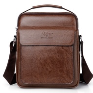 Simple Business Men's Handbag Shoulder Bag Vintage Trends PU Leather Man Crossbody Messenger Bag Elegant Men's Shoulder Bag SAC