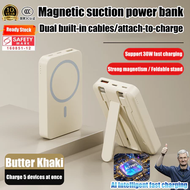 Bank kuasa ✅ Pensijilan 3C 20000mAh Magsafe Powerbank Magnetic Powerbank 30W Fast Charger Mini Power