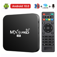 New Smart TV Box MXQ-PRO 4K HD Android 10.0 Smart TV Box 2.4/5G Dual-WIFI 3D Video Media Player Home Theater TV Set-top Box KirkCr.