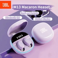 【Newest】JBL M13 NEW TWS Wireless Earbud Bluetooth 5.2 Earphone In Ear HiFi Stereo Earphone With Mic Waterproof Earplugs Bass Music Headset