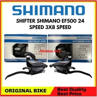 SHIMANO EF500 24 SPEED SHIFTER, 3x8 SPEED