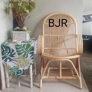 Rattan Dustpan Chair Terrace Lounge Chair/ - 1 chair