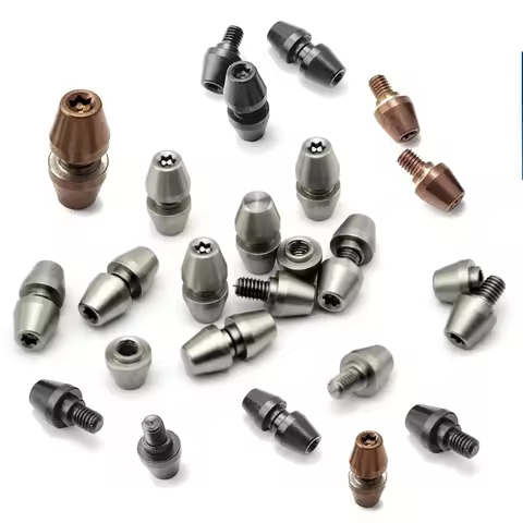 3Colors CNC Stainless Steel Made Fold Knife Thumb Push Stud Screws Rivet Button For Benchmade 710 73