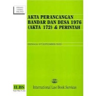 Akta Perancangan Bandar Dan Desa 1976 (Akta 172) & Perintah (Hingga 5hb September 2022)