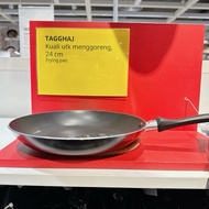 Ikea Frying Pan 24cm TAGGHAJ Frying pan, non-stick coating black