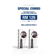 ECOHAIR COLOR COMB DARK BRWON 80ML
