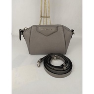 Authentic Givenchy Gray Sling Nano Size Preloved Bag
