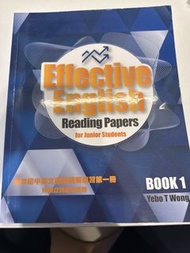 Effective English Reading Papers Book 1