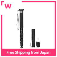 Koolehaoda Monopod สำหรับกล้องขาตั้งเดี่ยวอลูมิเนียมรองรับตัวเอง6ส่วนความสูง156ซม. เก็บความยาวเพียง3