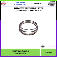 Hyundai Atos 1.0 Korea Aftermarket Piston Ring Set Standard Size 1.2x1.2x2.5mm (66MM)(23040-02710)