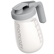 Momcozy Breast Milk Pitcher Resistant to Heat and Cold Abrupt Temp Swings No Leak Glass Breast Milk 