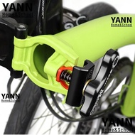 YANN Hinge Clamp, Plastic Repair Accessories Bike Spring,  3 Colors Easy Hinge For Brompton Bike