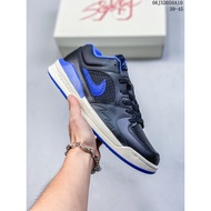 Air Jordan Stadium 90 'Black/Blue' 乔丹 AJ - Kasut Lelaki - NBA Basketball, Running Shoes (Men/Women)