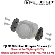 1 Pairs iFlight DJI O3 Vibration Dampers Silicone for Nazgul Evoque F5/F6 V2/Chimera7 Pro V2/Nazgul5