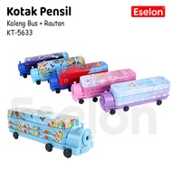 Bus Tin Pencil Case Character/ Bus Tin Pencil Case KT-5633