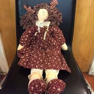 韓國 帶回的娃娃 料子超好 布娃娃 小布娃娃 安娜貝爾（含運）