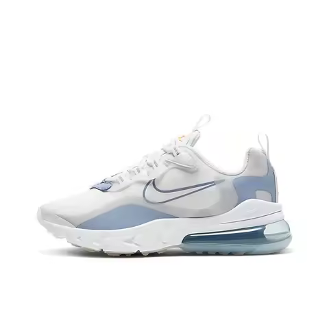 Nike Air Max 270 Running Shoes Women's Low Top White Blue CJ4060-100