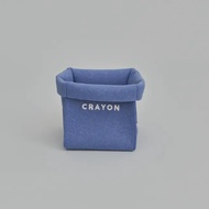 Crayon Pastel Storage Basket | Aesthetic Desk Organizer | Stackable Multi-Purpose Plastic Bin | Kore