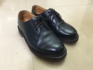 DR. MARTENS 馬汀3孔 1461真皮鞋 深藍色 uk 3