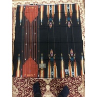# SARUNG BHS SGC SIGNATURE GOLD SONGKET GUNUNG CREPE HITAM #