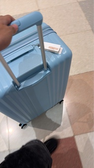 American Tourister 藍色行李箱28吋