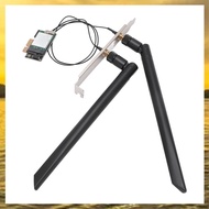 (HARB) 2.4G/5G Wireless Wifi Network Card Bluetooth4.0 PCI-E 1X Desktop WiFi Adapter Card Dual Band