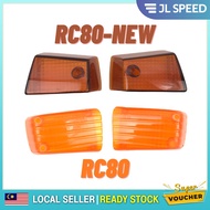 SUZUKI RC80 RC100 OLD / RC80 NEW RC80L RC100 NEW FRONT SIGNAL COVER SIGNAL LENS DEPAN SET