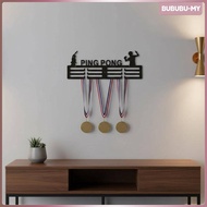 [BububuMY] Iron Medal Holder Display Rack Wall Award Organizer Shelf for Sports Match Home Accomplis