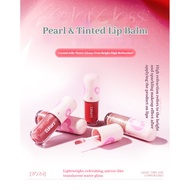 Eunarz Colored Lip Gloss Crystal Jelly Water Gloss Lip Gloss Pearly Fine Flashing Moisturizing Non-F