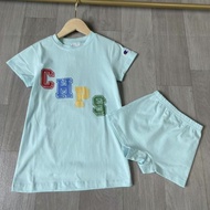 5T Set Champion Dress Girl Kids with Pant Original FOS