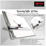 rOtring Drawing Table A2 Size 700mm×600mm×16mm - Complete Drafting Workstation