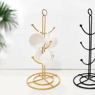 European-Style Household Coffee Cup Plate Water Cup Mug Rack Storage Rack
