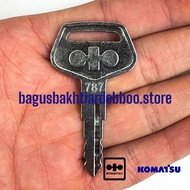 Key Komatsu 787 - Master Key Komatsu - Heavy Equipment Key Komatsu