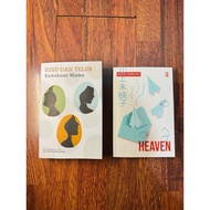 Preloved Mieko Novel KAWAKAMI - Milk and Egg, Heaven (Indonesian)