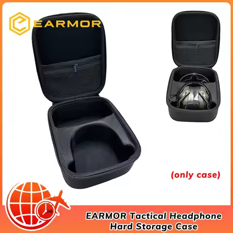 EARMOR Tactical Headphone Hard Storage Case, Portable Lightweight Headphone Case, Waterproof M31, M3