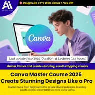 Canva Tutorial - Canva Master Course 2025 Create Stunning Designs Like a Pro | Learn Canva 2025